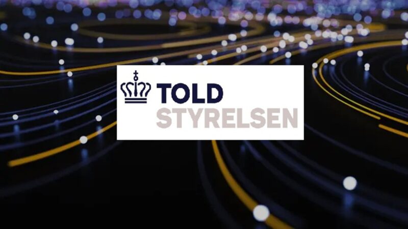 Toldstyrelsens nyhedsbrev m logo